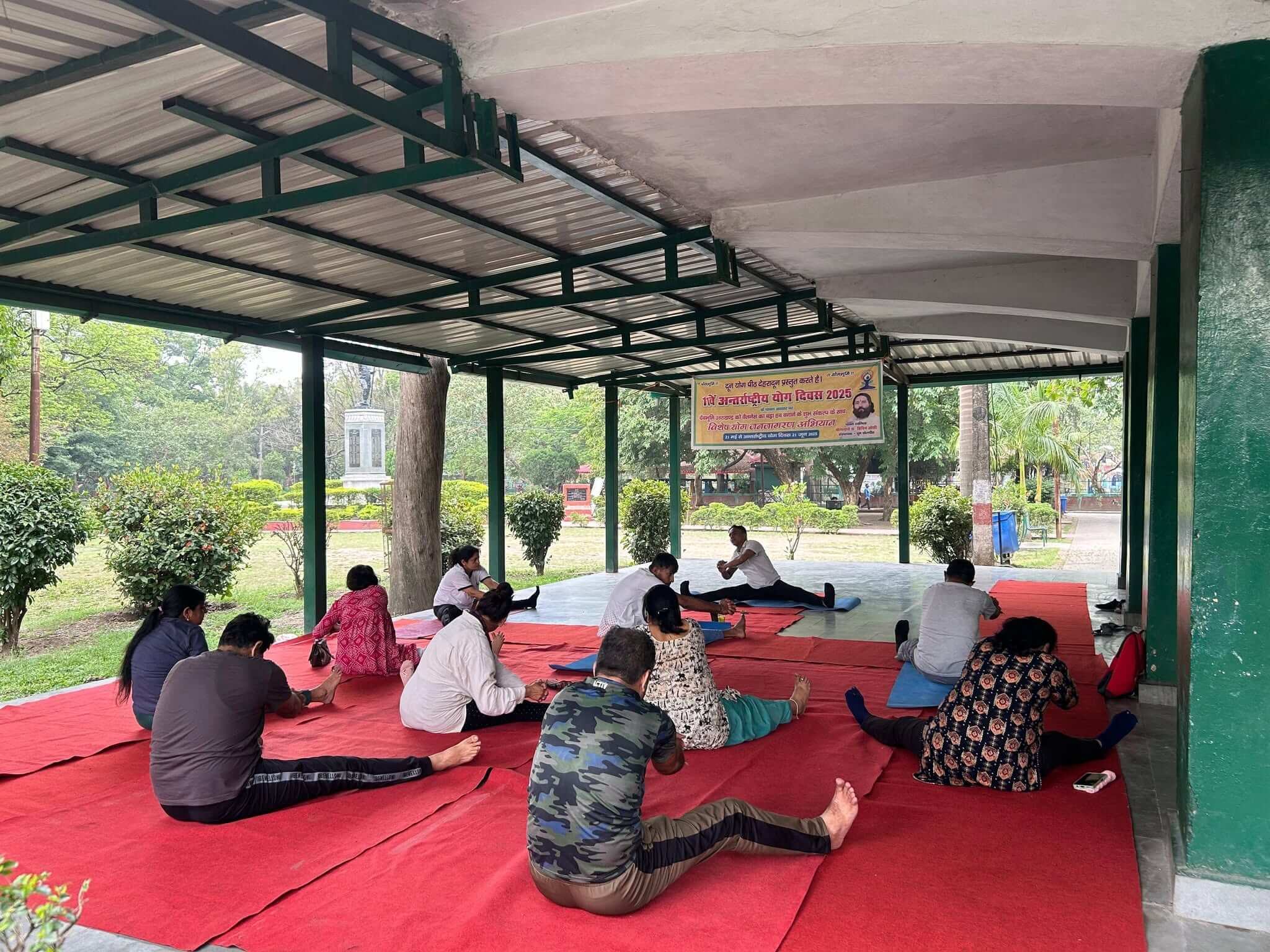 Personal one-on-one yoga session